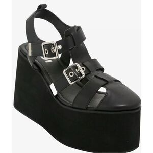 Koi Soulcraft Mega Platform Sandals Black Size 8 Nwot
